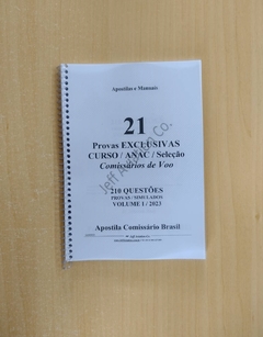 21 Provas EXCLUSIVAS Comissários de Voo / CURSO / ANAC / Seleção 2023