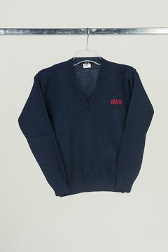 PULLOVER COLEGIO ISAM AZUL