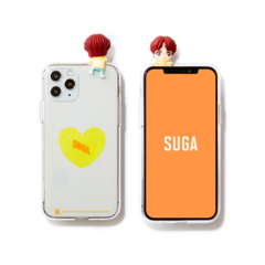 BTS - BTS Character Figure Jelly Case: Heart - Fire K-Store