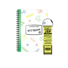 NCT DREAM - [NCT LIFE : DREAM in Wonderland] Commentary Book + Luggage Tag Set - loja online