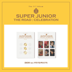 SUPER JUNIOR - Album Vol.11 [The Road : Celebration] (SNOW Version)