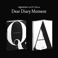 [VERSÃO AUTOGRAFADA] cignature - EP Album Vol.2 [Dear Diary Moment]