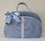 Imagem do Bolsa maternidade G Linho azul bebê
