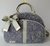 Bolsa Média Linho Cinza