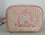 Necessaire personalizada arco-íris linho aveia e rosê - comprar online