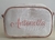 Imagem do Kit Necessaires Personalizado P e M Off White e Rosê