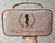 Necessaire Personalizada Medicina Linho Aveia e Caramelo