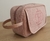 Necessaire porta fraldas personalizada linho rosê - comprar online