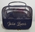 Kit necessaires personalizado P, M e G linho azul marinho - comprar online