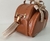 Bolsa maternidade G marrom caramelo e bege - comprar online