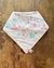 Babador Bandana Impermeável Floral - Ateliê Cerejinha