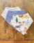 Trio Babador Bandana Impermeável Cinza + Jeans + África