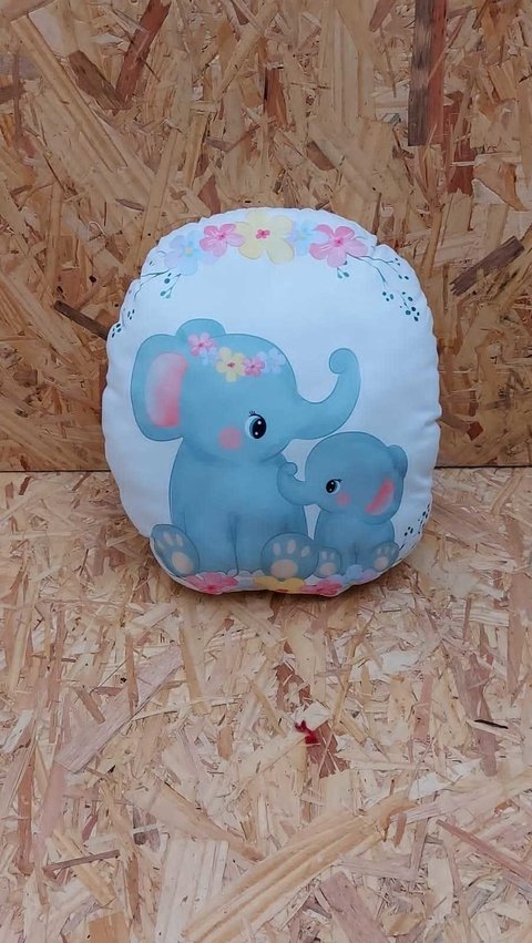 Almofada Mãe Elefante