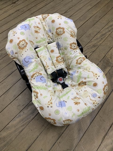Capa Universal Para Bebê Conforto - Safari