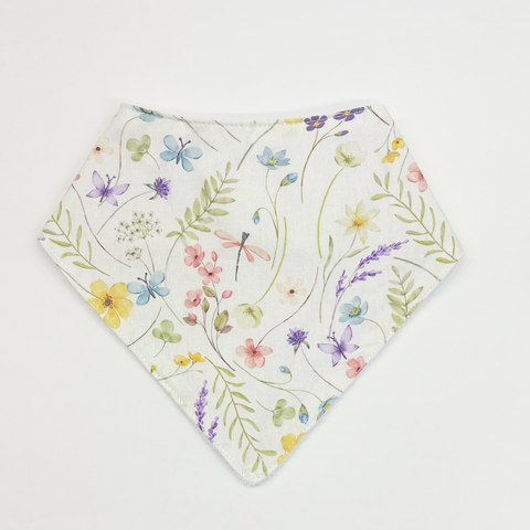 Babador Bandana Impermeável - libélula