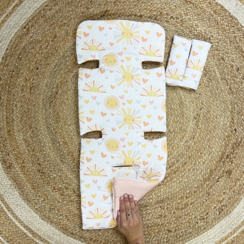Capa para Carrinho de Bebê Raios de Sol