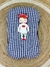 Ninho Casulinho Sensorial - Vichy Marinho + Marinho Ateliê Cerejinha - comprar online