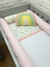 Kit Berço de Rolos - Arco Íris Colorifo + Espinha de Peixe Rosa - Ateliê Cerejinha