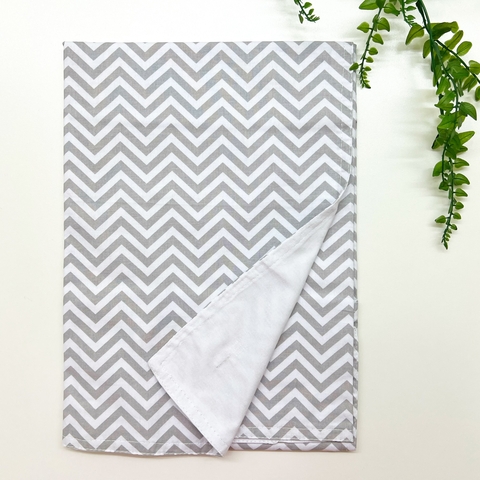 Manta/Cueiro - Chevron Cinza