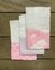 Trio de Boca - Nuvem Rosa + Traingulozinho Rosa + Colmeia Rosa