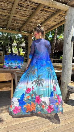 SAÍDA LONGA BARRADO ARARA AZUL 575 na internet