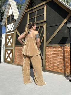 CALÇA FERRARA CAQUI - Musa Luz