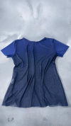 T SHIRT DEGRADE MARINHO E ROXO NEW