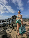 BOLSA ZEBRA NORONHA VERDE - 623