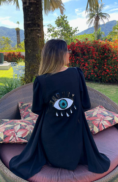KIMONO PRETO na internet