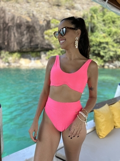 BIQUÍNI TUBARÃO PINK NEON - Musa Luz