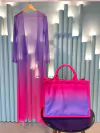 BOLSA DEGRADE PINK COM ROXO 60 var 06