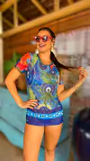 T SHIRT OLHO GREGO MAR 579