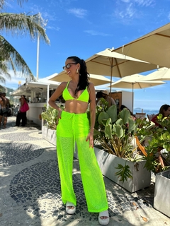 CALÇA LOREN VERDE NEON - comprar online