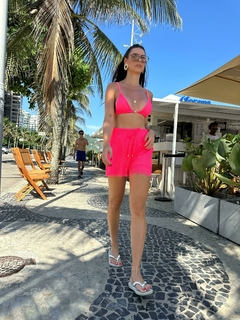 SHORTS LOREN PINK NEON - Musa Luz