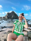 T SHIRT ZEBRA NORONHA VERDE MÉDIO - comprar online