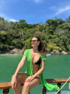 SAÍDA CURTA LISA VERDE MEDIO - comprar online