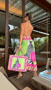SAIA TRANSPASSADA ZEBRA CHICLÉ PINK COM LIMA 554