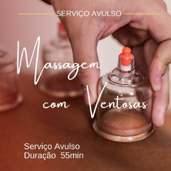 Ventosaterapia | Duração: 55min