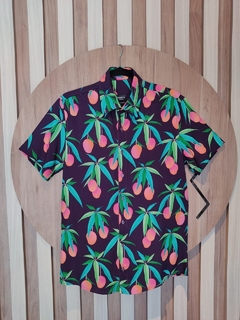 CAMISA MANGA ROSA