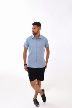 CAMISA AZUL | LINHO