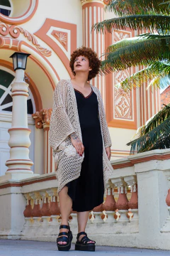 Kimono Flor de Jitirana - RAMYS