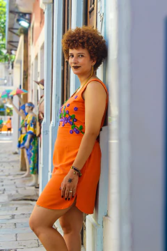 Vestido Flor de Manacá na internet