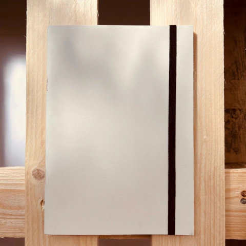 Cuaderno Abrochado A5 - Tapa Blanca 250gr