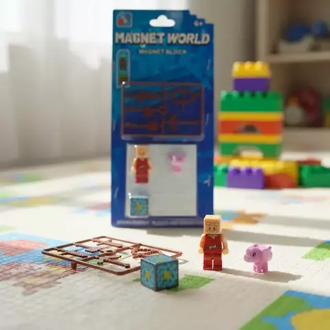 Minecraft magnetico CON SKATEBOARD EN BLISTER (online) - comprar online