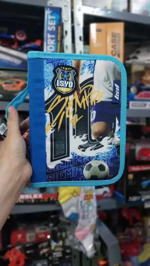 Cartuchera Desplegable Fútbol | LSYD Infantil