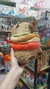 Peluche CAPYBARA hamburguesa 18 cm importado en internet