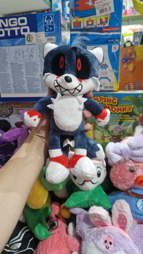 Peluche Sonic 30 cm Importado coleccionable