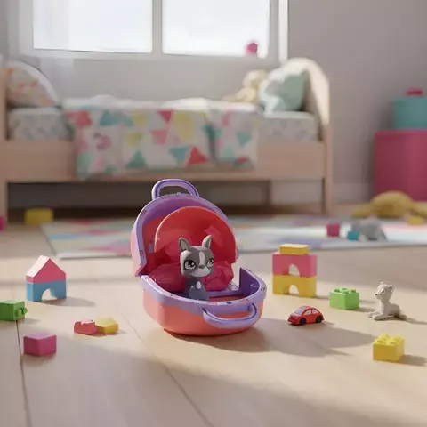 Playset de Veterinaria con Canil y Mascota | Juego de Roles Infantil - comprar online