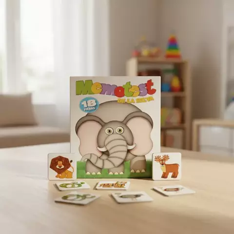 Memotest de la Selva Ruibal | Juego Didáctico Infantil con Animales de la Jungla - comprar online