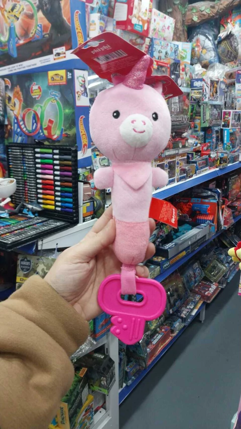 Sonajero Soft Animalitos Con Mordillo 25 cm | Juguete Para Bebés - comprar online